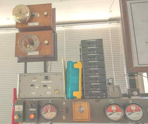 Original equipment at the signal box