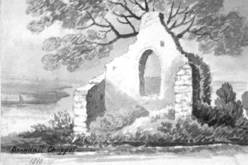 St Clements Chapel, which was situated on the left near the top of Station Road, was founded in the 12th Century. It was finally demolished in in 1820.  